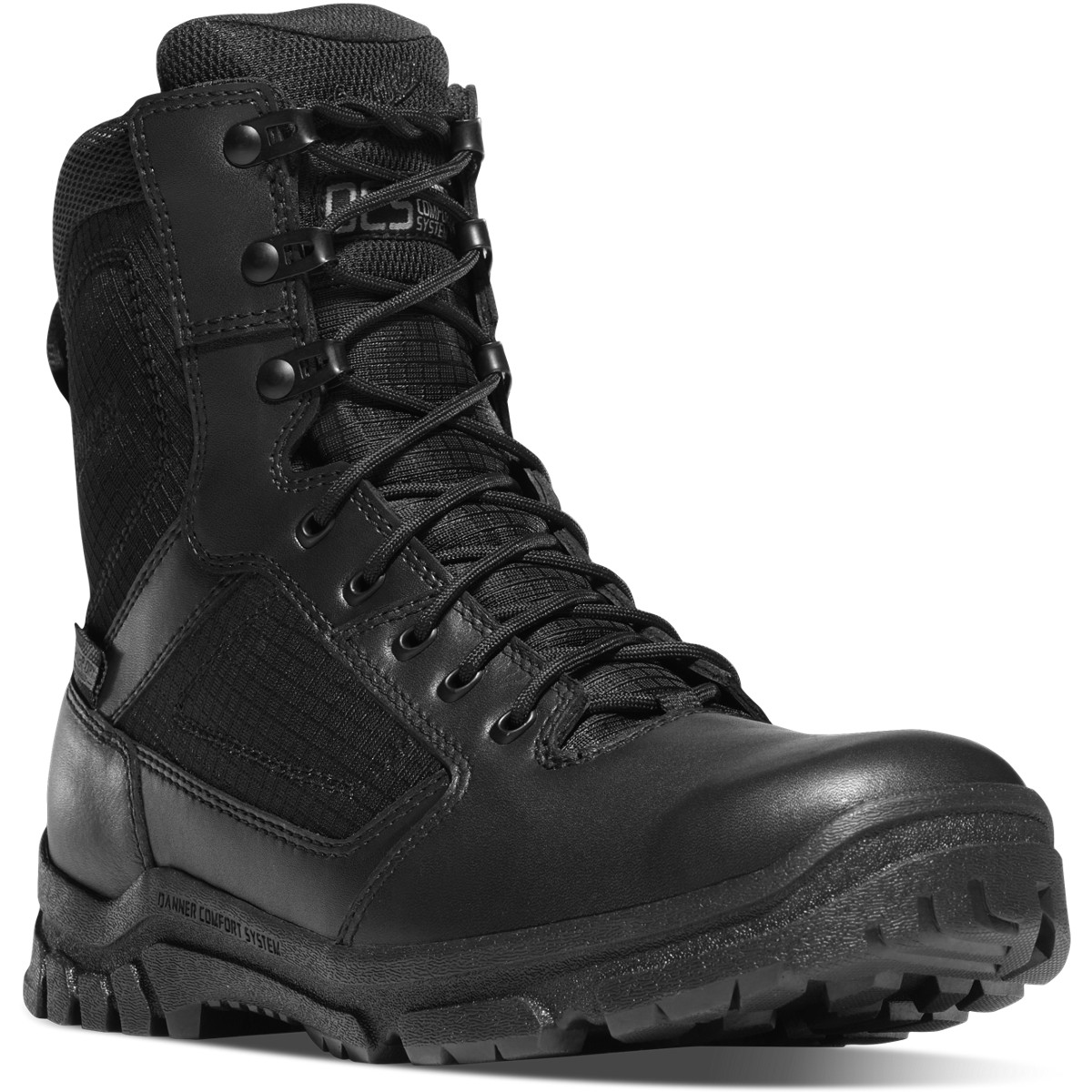 Botas Tacticas Danner Hombre Mexico - Lookout 8 Negros - ERNYT1072